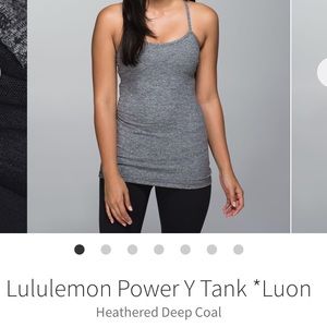 Lululemon power y tank